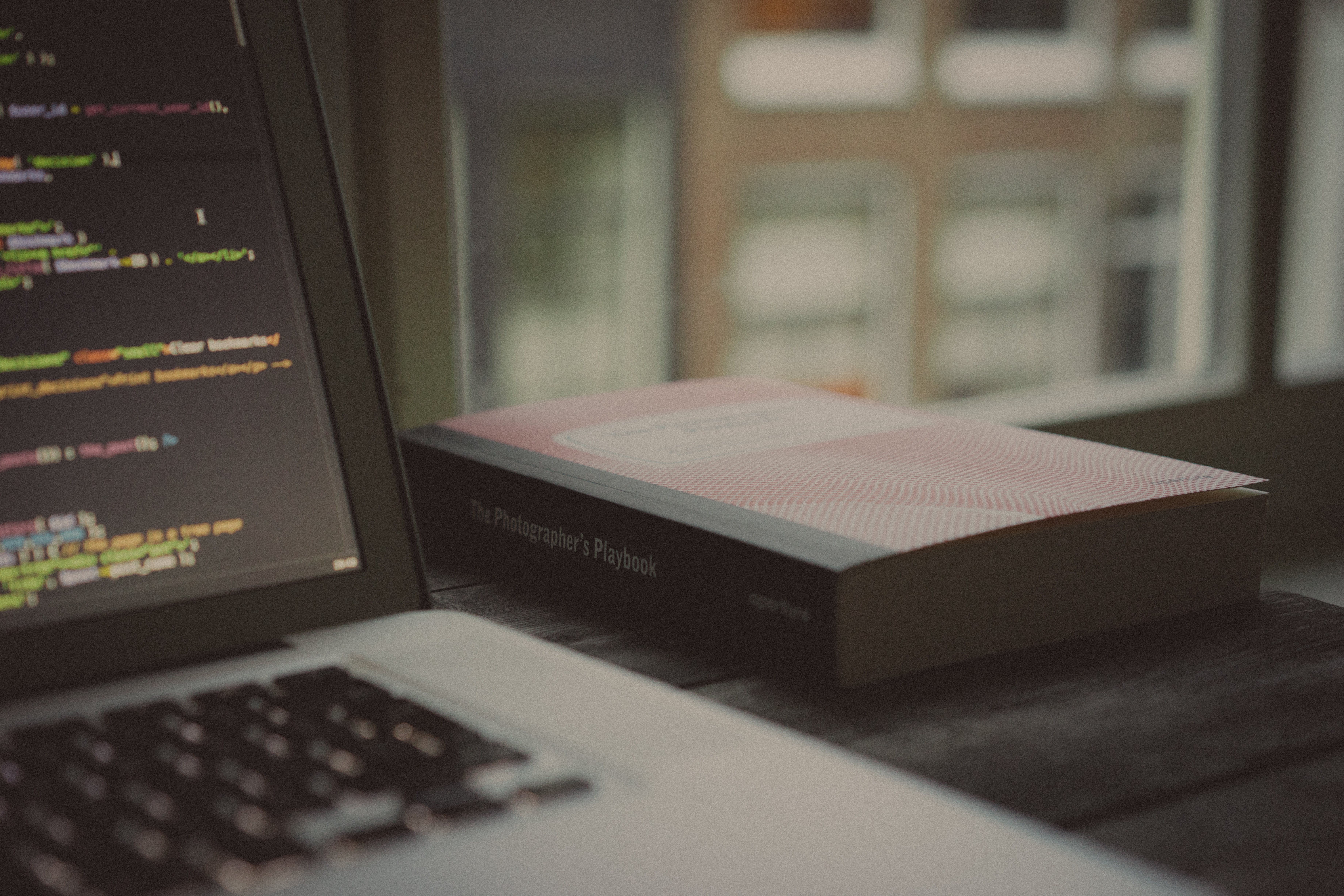 computer and photogrpahy book
